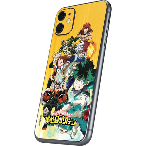 My Hero Academia Deku Squad Season 5 iPhone 11 Skin